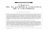 Claves de La Politica Exterior Colombiana DAllanaegra