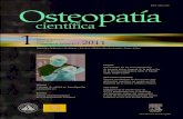 Osteopatia Cientifica Enero Abril. Volumen 6. Numero 1. 2011
