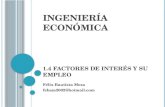 Artemio - Ingeniería Económica      1.4 Factores de Interés y su empleo (646588)