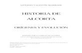 Historia de Alcorta Origenesyevolucin