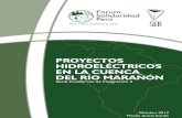 PROYECTOS HIDROELECTRICOS CUENCA RIO MARAÑON FSP SER 2012