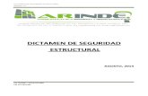 Dictamen de Seguridad Estructural Edificio Plan de Guadalupe