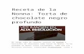 Recetas de Torta de Chocolate