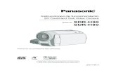 Panasonic SDR-H80-Manual de Instrucciones
