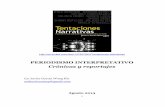 PERIODISMO INTERPRETATIVO - Crónicas y reportajes 2013-II