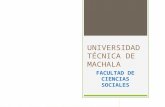 Estructura de la Presentación de la Tesis de Pregrado - Universidad Técnica de Machala