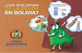 Cartillas: ¿Cuál es el estado de la deuda en Bolivia?