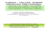 20071206-Curso Taller Derecho Previsional-CSJL Jesus Carrasco Mosquera