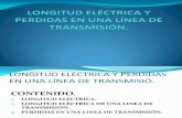 LONGITUD ELECTRICA DE UNA LINEA DE TRANSMISIÓN Y