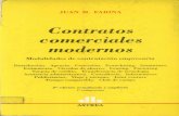 Contratos Comerciales Modernos - Juan M. Farina