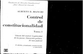 Control de Constitucionalidad - Tomo i - Alberto Bianchi