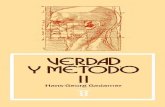 Gadame, Hans George R - Verdad y Metodo II