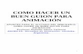 141271343 Como Hacer Un Buen Guion de Animacion PDF
