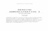 Derecho Administrativo Ecuador 2008 I