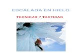 Escalada en Hielo Tecnicas y Tactica (Interesante)PDF