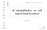 Candide - Cndido o el optimismo