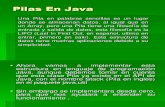Pilas en Java