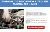 Mazda 626 2000 Manual de Mecanica y Reparacion Taller