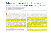 Mecanismos Quimicos de Defensa de Las Plantas