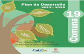 Plan de Desarrollo 2012 -2015 Comuna 19