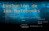 Evolucion de Los Notebooks