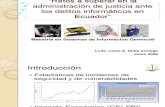 Presentacion de Tesis - Delitos Informaticos en Ecuador y Administracion de Justicia