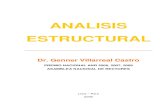 Análisis Estructural - Dr. Genner Villarreal Castro