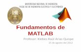 Fundamentos de Matlab Clase1