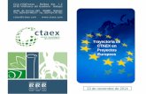 Trayectoria de CTAEX en proyectos europeos por Carmen Gonzalez