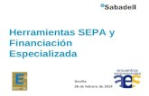 Encuentros AES: Herramienta SEPA y Financiación Especializada
