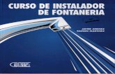 (Fontanería) (Español E-Book) Curso Instalador Fontanería - 3ª Edición - 1997 ; Javier Jimenez Y Ramón Martínez - Editorial Conaif