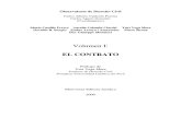 OBSERVATORIO DE DERECHO CIVIL. VOLUMEN I "EL CONTRATO" - CAP. 1 CONCEPTO Y FORMACIÓN DEL CONTRATO - MARIO CASTILLO FREYRE