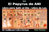 El Papyrus de Ani - Imágenes - Libro de los Muertos - Antiguo Egipto