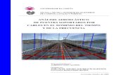Análisis aeroelástico de puentes soportados por cables en el dominio del tiempo y de la frecuencia