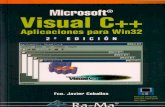 Ceballos: Visual C++. Aplicaciones para Win32, 2Ed