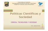 políticas científicas y sociedad