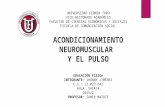 Acondicionamiento Neuromuscular y Pulso