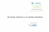 El sector eléctrico y el cambio climático, por Cristina Rivero