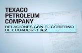 Enlace Ciudadano Nro 336 tema: informe texaco
