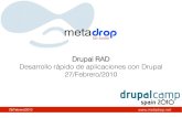 Drupal RAD - Drupalcamp Spain 2010