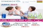 SYNERGYO2 BOLIVIA OFERTAS ABRIL 2015