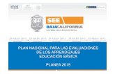 Planea en Educacion Basica  2015