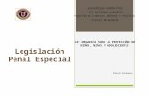 Sistema penal de responsabilidad del adoslescente legislacion penal especial- david gimenez