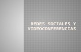 Redes sociales y videoconferencia