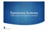 Xperientia Systems: soluciones en tecnología de la Información para las empresas.