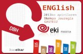 EKI PROIEKTUA - English