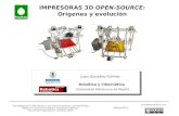 IMPRESORAS 3D OPEN-SOURCE: Orígenes y evolución