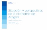 Situación y perspectivas de la economía de Aragón (octubre 2013) BBVA research