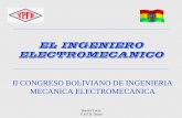 El Ing. Electromecanico