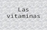 Tipos de vitaminas